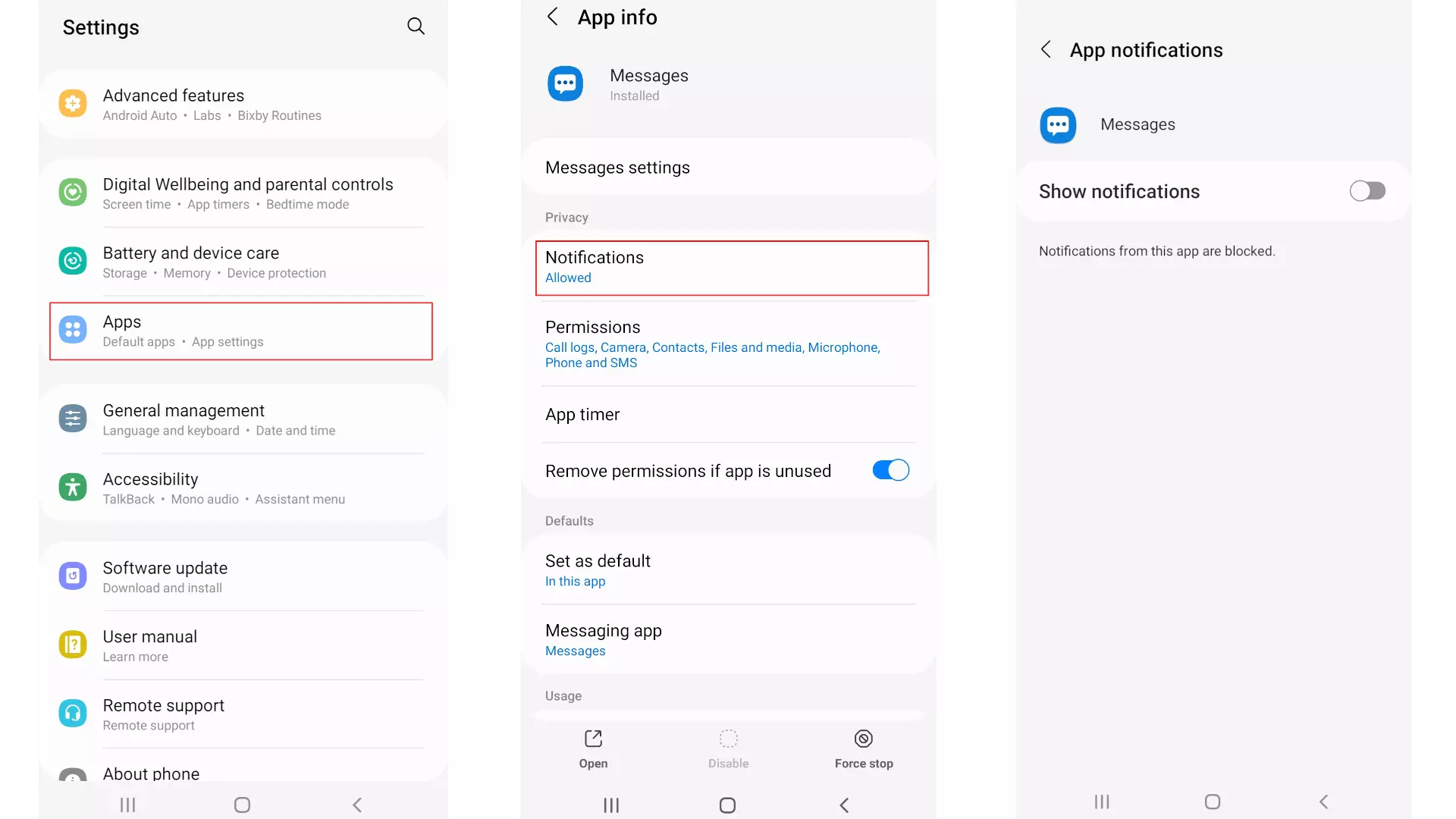 Les paramètres de notification des applications sous Android Les paramètres de notification des applications sous Android